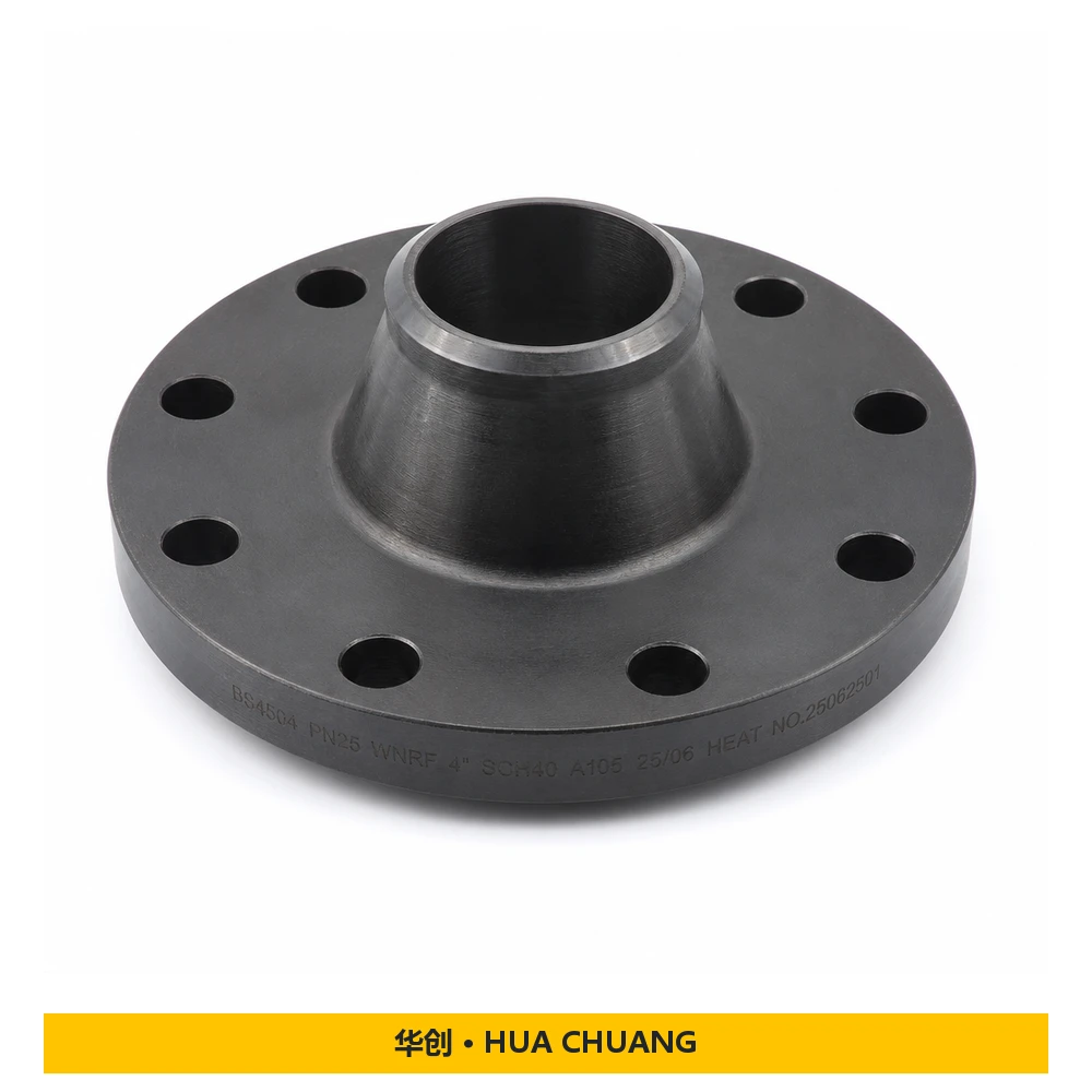 Weld neck flanges — BS 4504 · Carbon steel · PN25