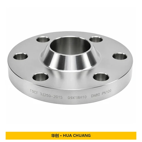 Pipe flanges — GOST 33259 · Stainless steel · PN100