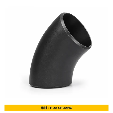 Pipe elbows — Carbon steel · A234 WPB · 45° / 45° · LR