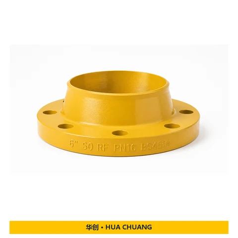Weld neck flanges — BS 4504 · Stainless steel · SS316 · PN25 · Yellow paint / Galvanized