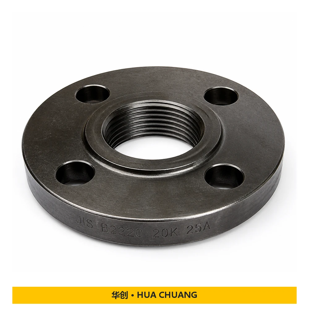 Threaded flanges — JIS B2220 · Protective oil