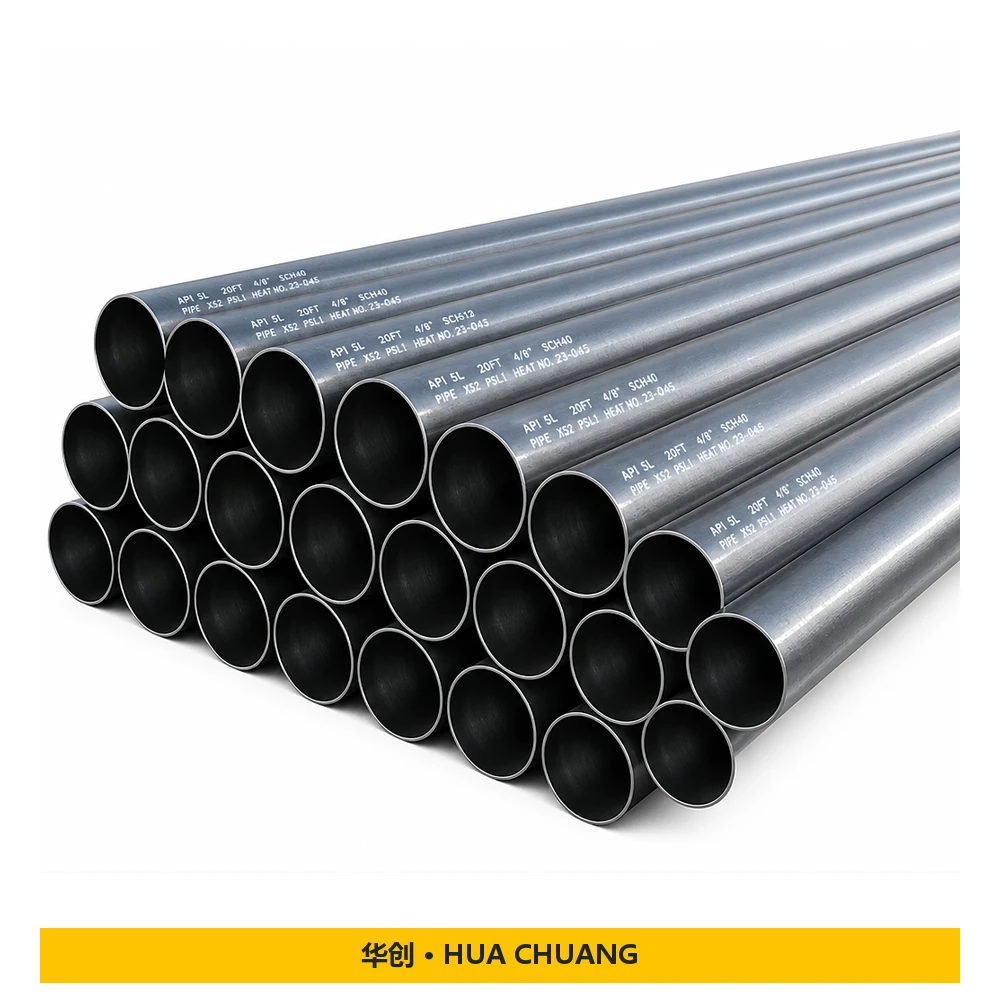Seamless steel pipes — API 5L · Carbon steel · 36" · Galvanized · Seamless