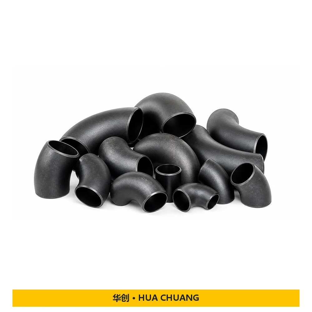 أكواع الأنابيب / وصلات أنابيب رباعية سلسلة منتجات — ASME B16.9 · فولاذ كربوني · A234 WPB