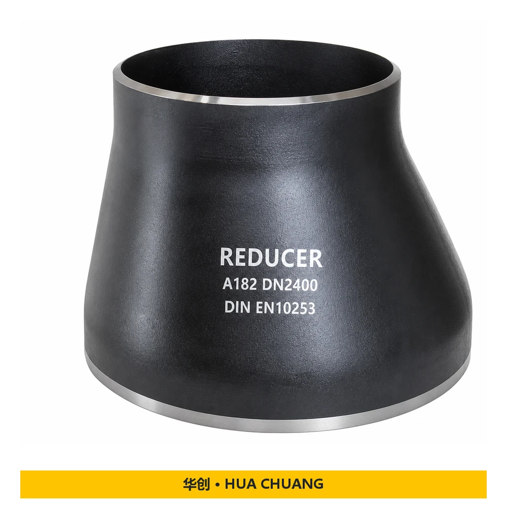 Concentric reducers / Eccentric reducers Product series — EN 10253 · Carbon steel · A234 WPB · DN2400