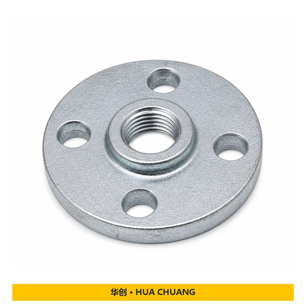 Threaded flanges — Stainless steel · DN10 · PN10 / PN16 / PN25 · Galvanized