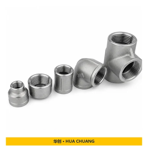 Threaded fittings — ASME B16.11 · Carbon steel / Stainless steel · 3000#