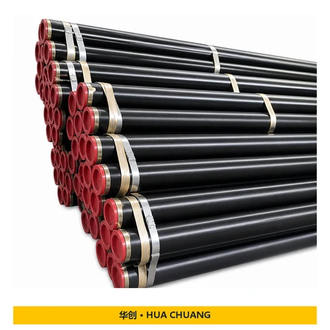 Seamless steel pipes — Carbon steel · Black paint