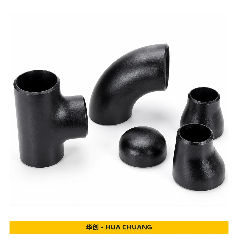 对焊管件 — ASME B16.28 · 碳钢 · A234 WPB · 1/2" / 48" · 黑漆