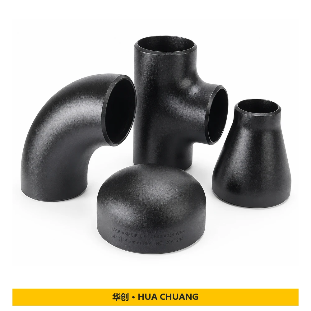 管道弯头 产品系列 — ASME B16.9 · SCH40 / SCH80 · 防锈油