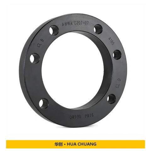 Ring flanges — AWWA C207 · Carbon steel · A105 · CLASS B / CLASS D