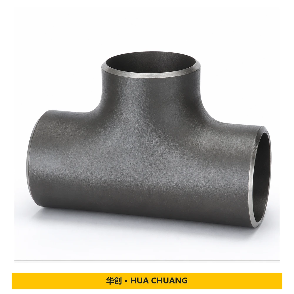 管道三通 — ASME B16.9 · 碳钢 / 不锈钢 · 6'' / 12'' / 20''