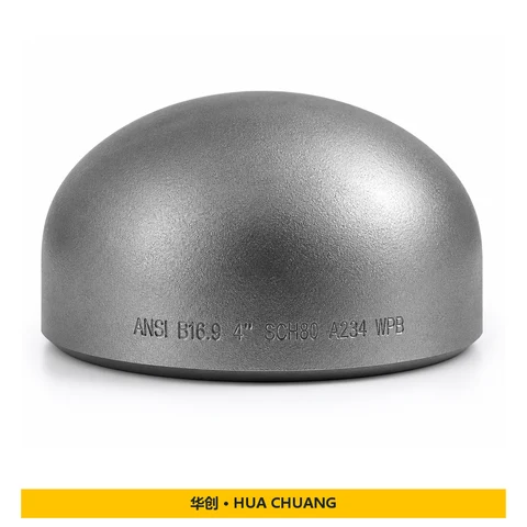 Pipe end caps — ASME B16.9 · Carbon steel / Stainless steel · Seamless / Welded
