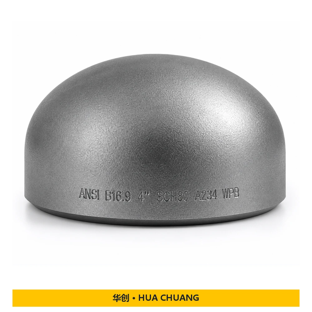 Rohrkappen — ASME B16.9 · Kohlenstoffstahl / Edelstahl · Nahtlos / Geschweißt