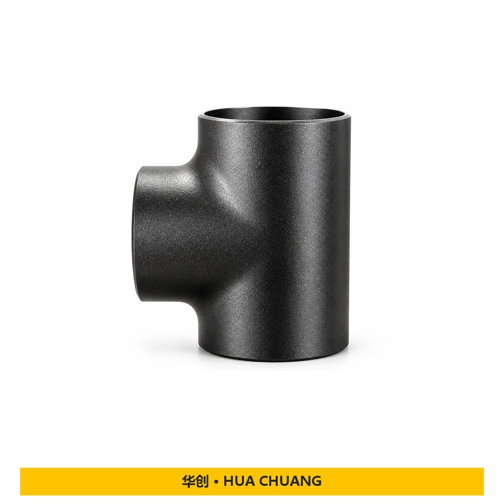Pipe tees — EN 10253 / DIN 2616 · Carbon steel / Stainless steel · DN40
