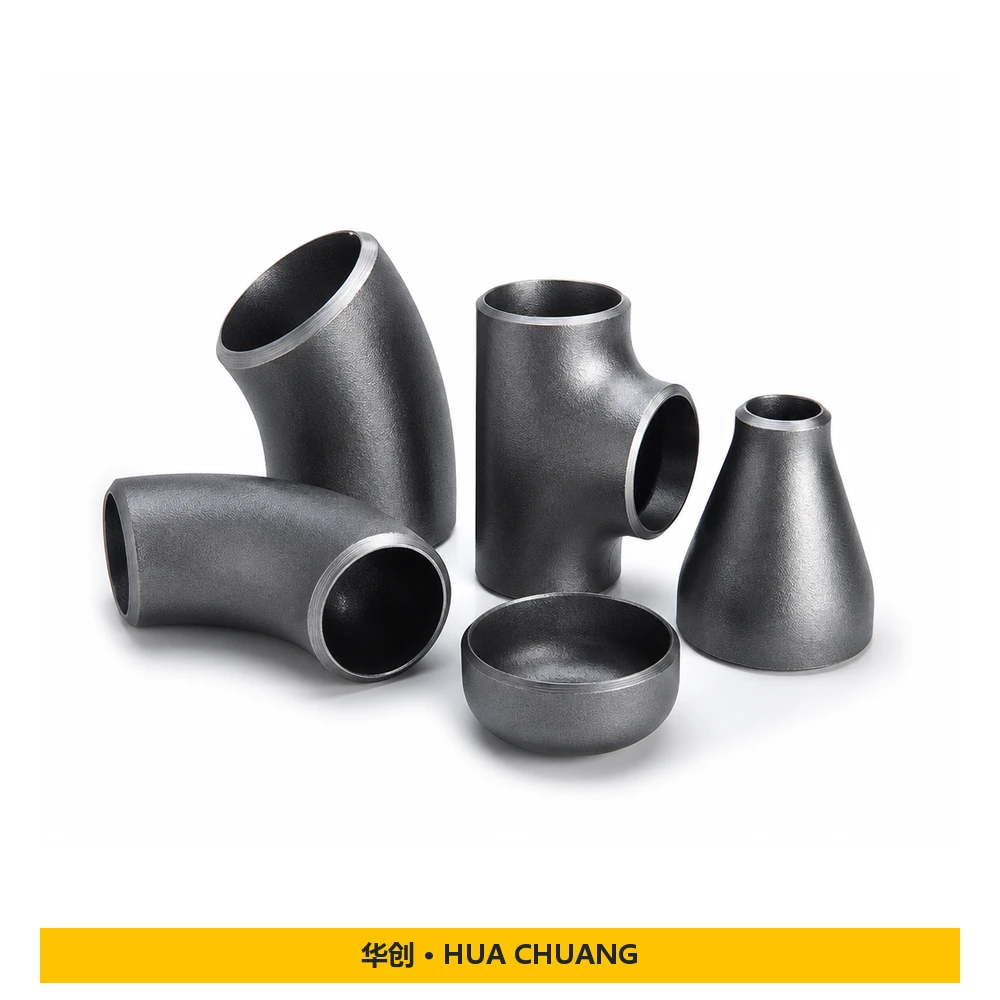 Butt weld pipe fittings Product series — JIS B2311 · Carbon steel · A234 WPB / SS400 · 45° / 45°