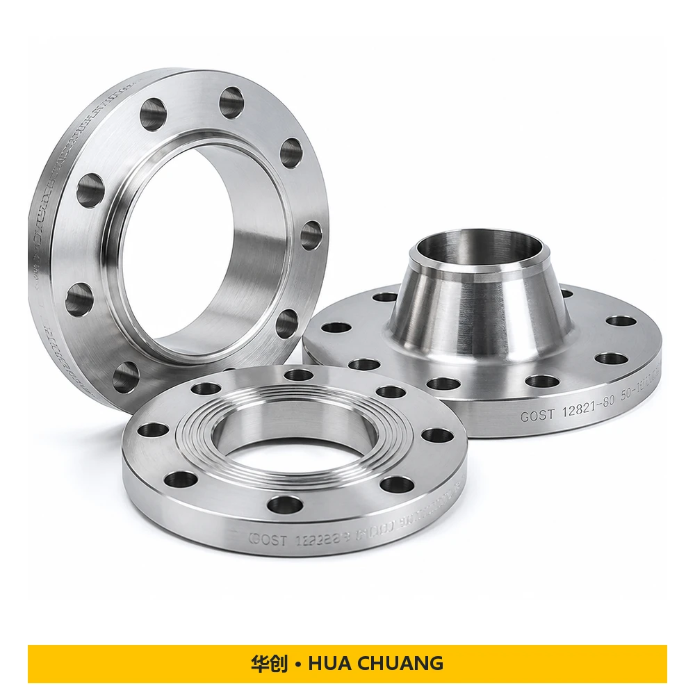 Bridas con cuello para soldar / Bridas deslizantes / Bridas ciegas Serie de productos — GOST 12820 / GOST 12821 / GOST 33259 · TYPE11