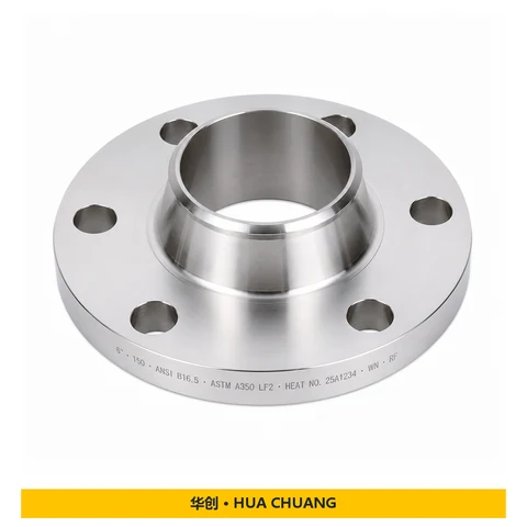 Pipe flanges — ASME B16.5 · Carbon steel · A350 LF2 · 6"