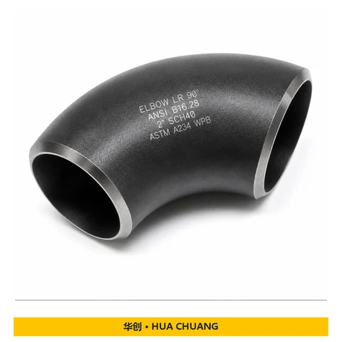 Pipe elbows — ASME B16.28 · 90° / 90° · LR