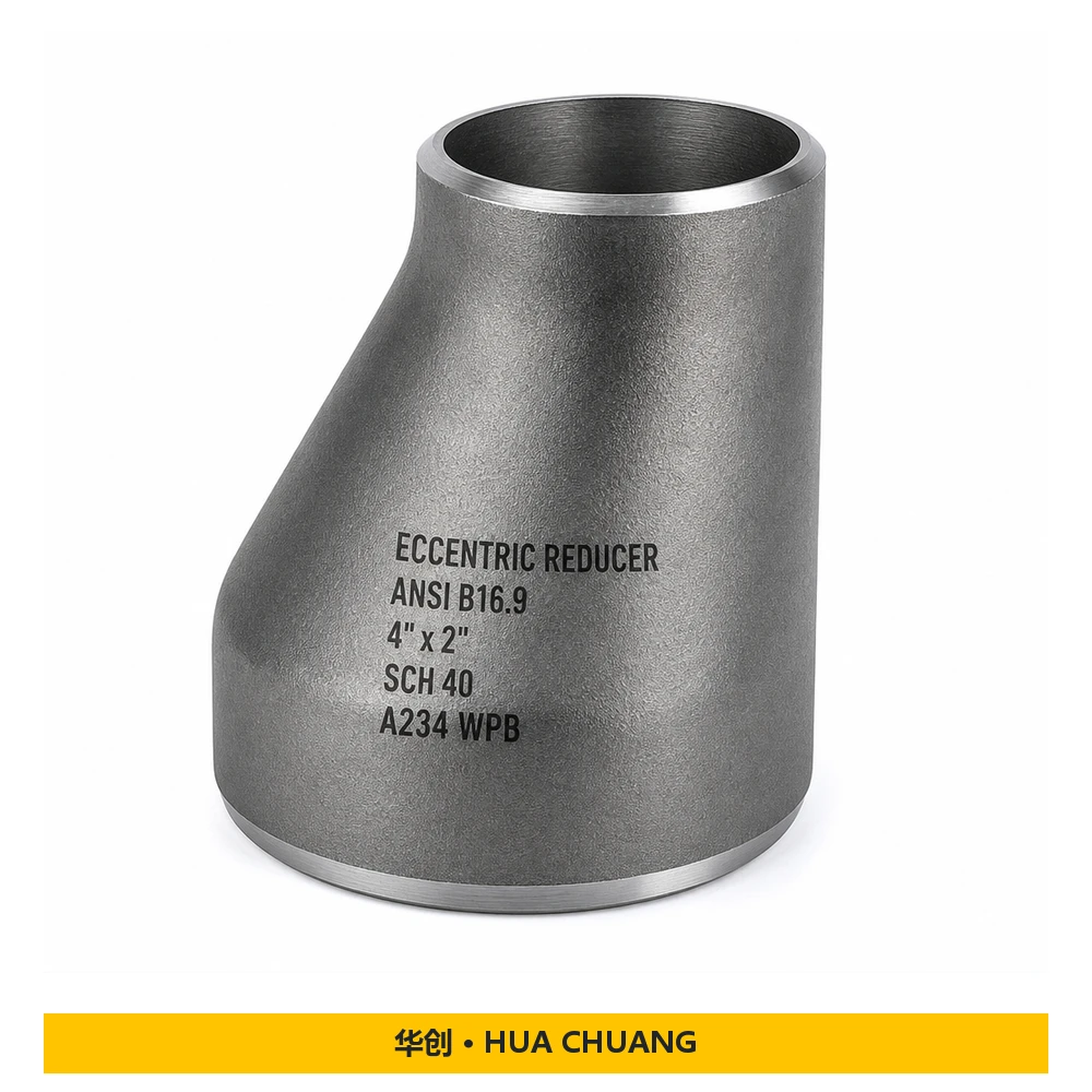 Eccentric reducers — ASME B16.9 · Carbon steel · A234 WPB