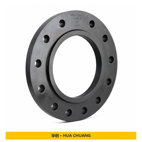 Bridas para tuberías — AWWA C207 · Acero al carbono · A105 · 4"-144" · CLASS B / D