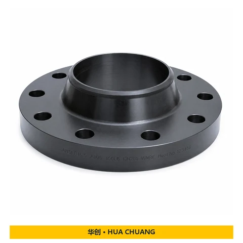 Vorschweißflansche — ASME B16.5 / ASME B16.47 · Kohlenstoffstahl · A105 · DN200 · 150LBS
