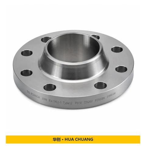 Slip-on flanges / Hub flanges Product series — EN 1092-1 · TYPE12 · Carbon steel · P245GH / P250GH / P265GH / P280GH · DN200 · PN16