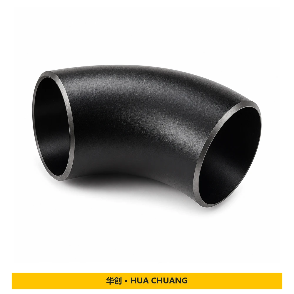 Stumpfschweißfittings — ASME B16.9 · Kohlenstoffstahl / Edelstahl · 180° / 45° / 60° / 90° / 180° · Schutzöl