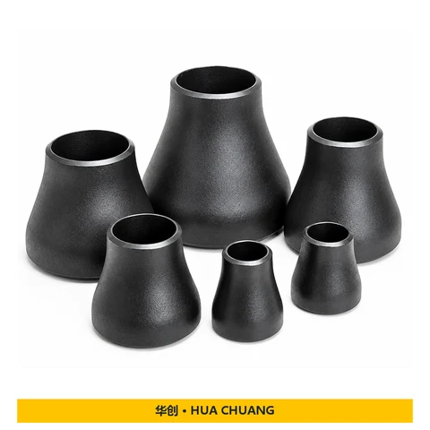 Pipe reducers — ASME B16.9 · Carbon steel · A234 WPB · SCH10 / SCH20 / SCH40 / SCH80 / SCH100 / SCH120 / SCH160 / XXS
