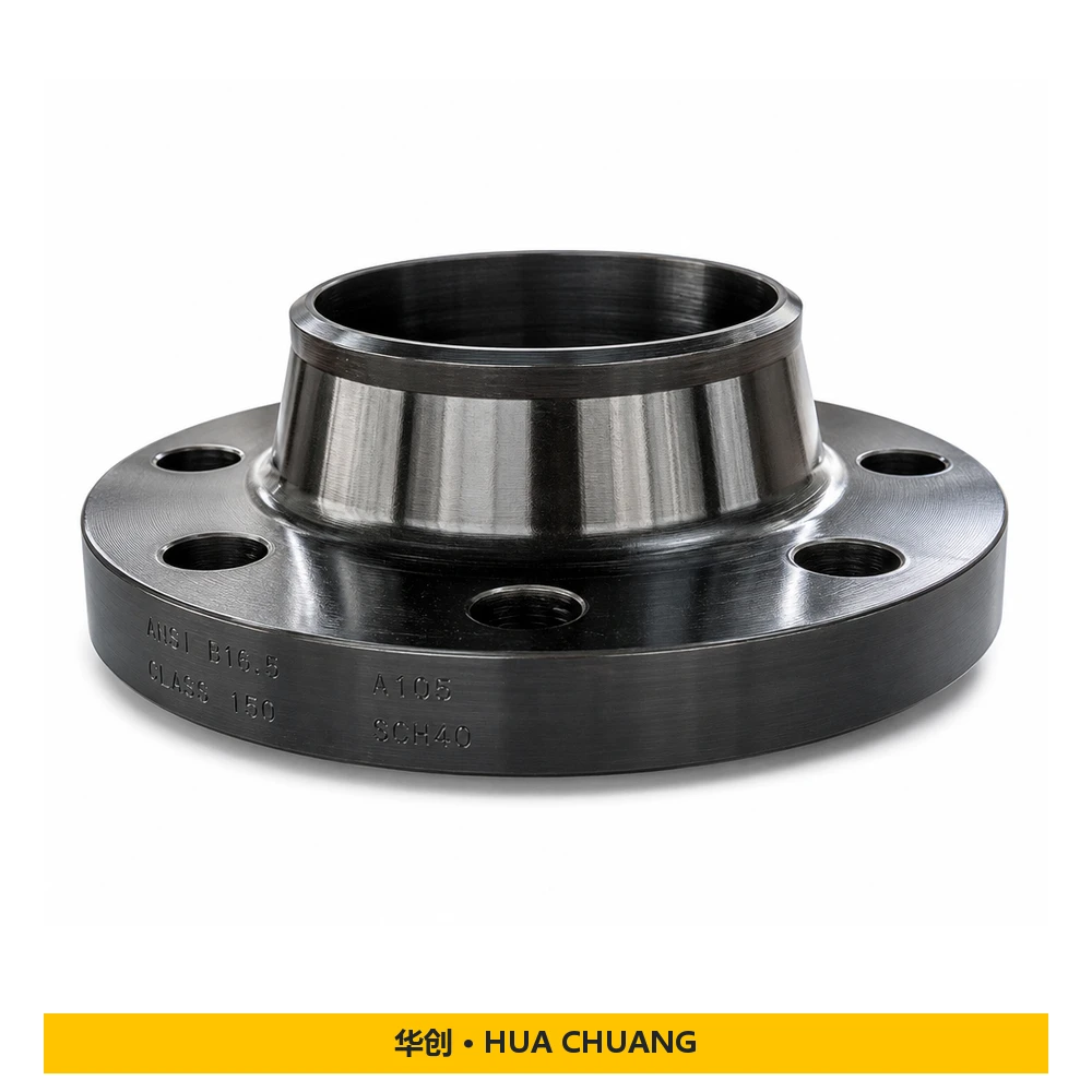 Weld neck flanges — ASME B16.5 · Carbon steel · A105 · CLASS 150 · SCH40