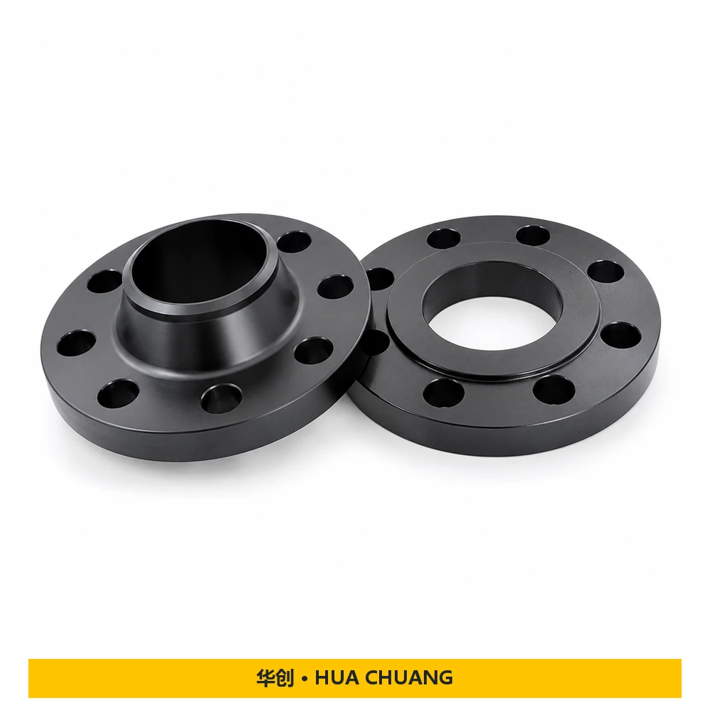 Bridas con cuello para soldar / Bridas deslizantes Serie de productos — BS 4504 · Acero al carbono