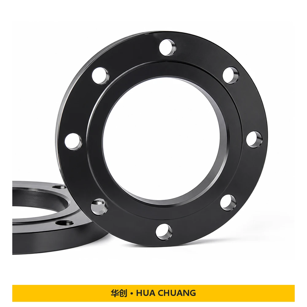 Pipe flanges — Carbon steel / Stainless steel · A105 / 304L · DN200 · Black paint